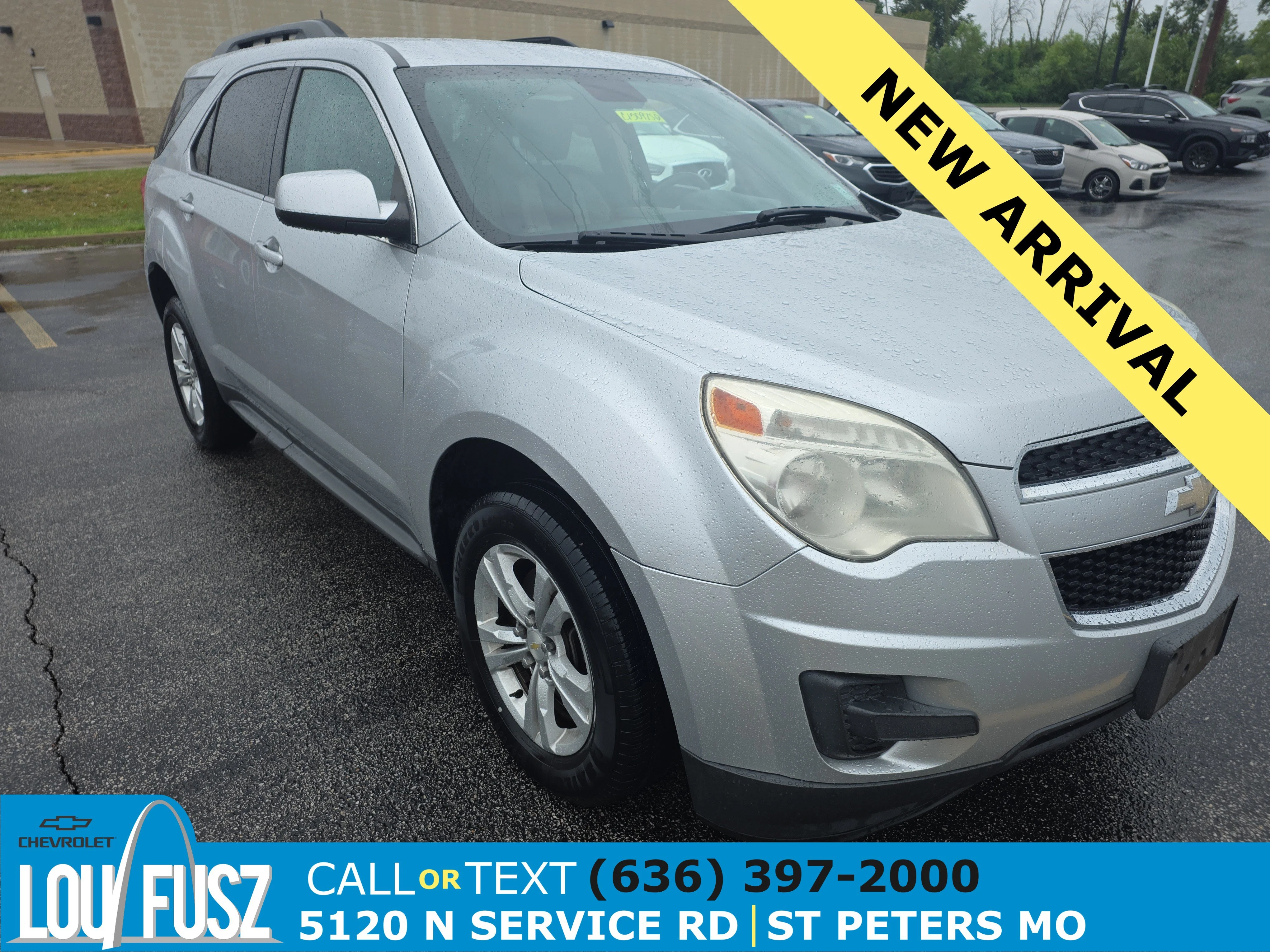 Used 2014 Silver Ice Metallic Chevrolet LT image 1
