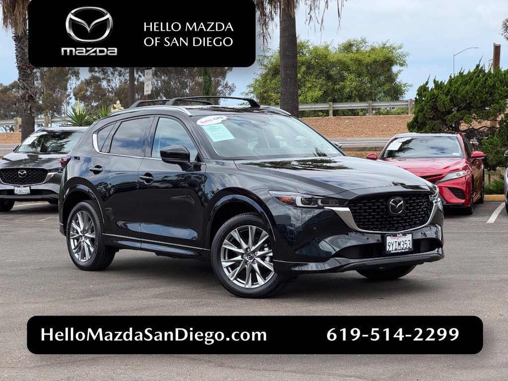 Certified Used 2025 Jet Black Mazda 2.5 S Premium Plus Package image 1