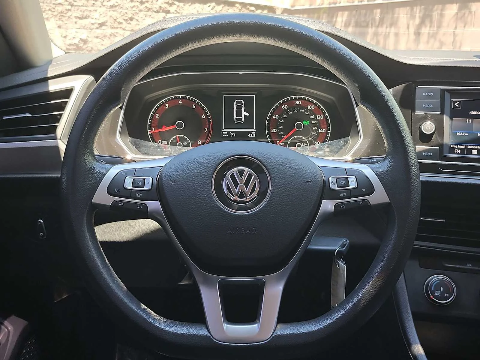 Used 2021 Platinum Gray Metallic Volkswagen S image 19