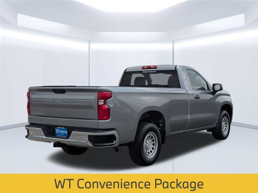 Used 2025 Sterling Gray Metallic Chevrolet WT image 6