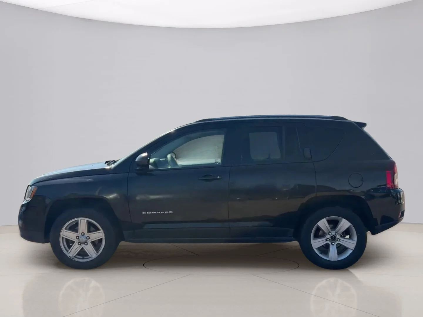 Used 2017 Black Jeep SPORT image 2