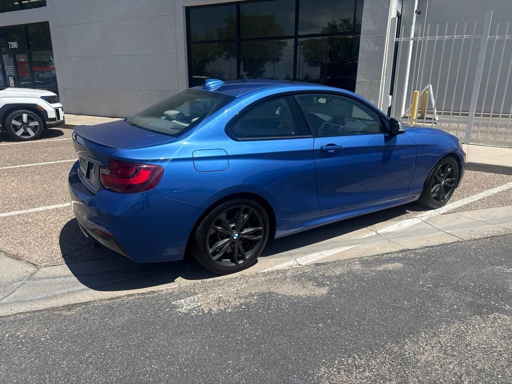 Used 2017 Blue BMW M240i xDrive image 7