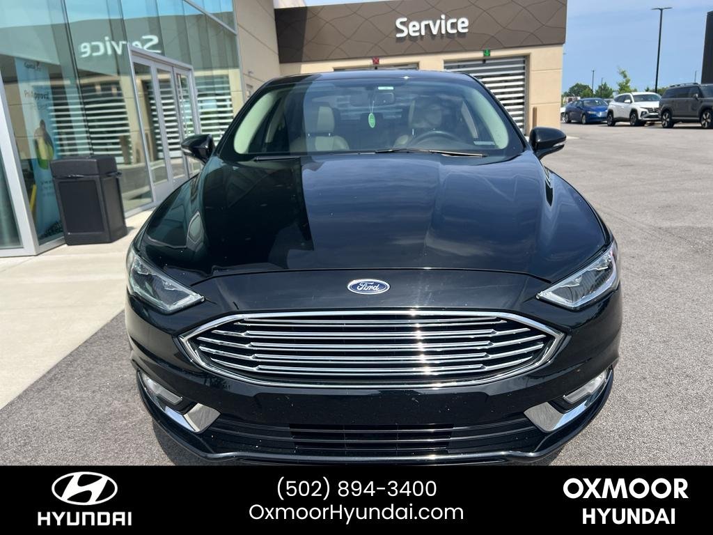 Used 2018 Shadow Black Ford Titanium image 2