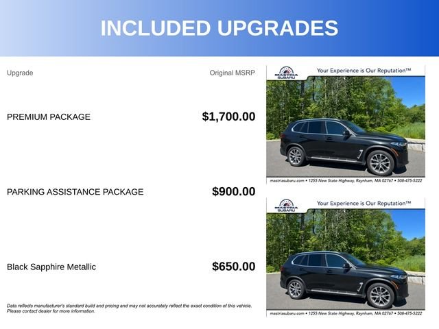Used 2026 Black Sapphire Metallic BMW xDrive40i image 3