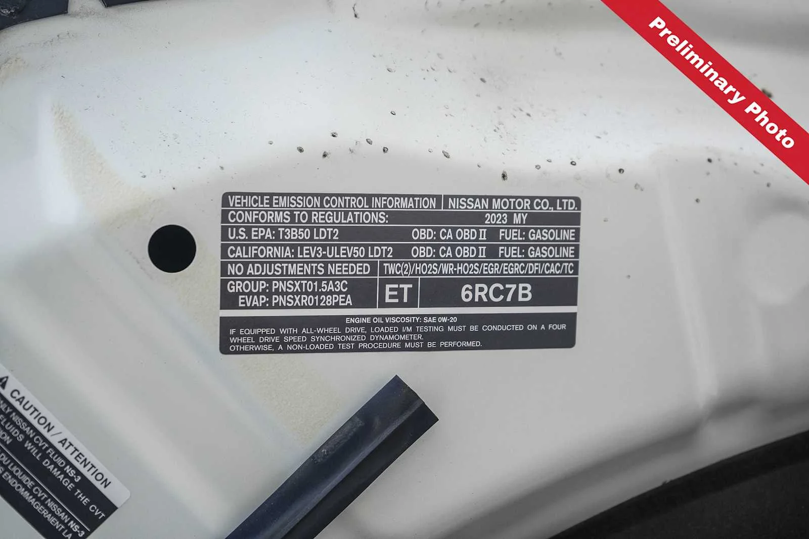 Used 2023 Pearl White Tricoat Nissan SV image 21