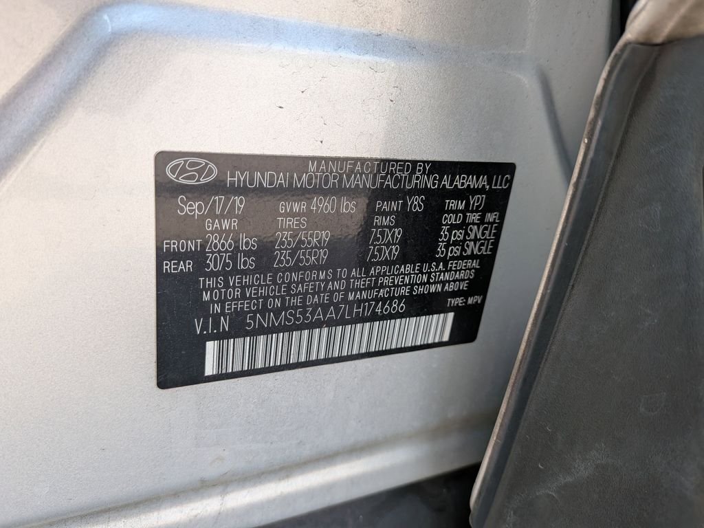 Used 2020 Silver Hyundai Limited image 30
