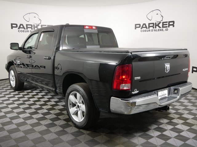 Used 2018 Black Clearcoat Ram Crew Cab SLT image 7