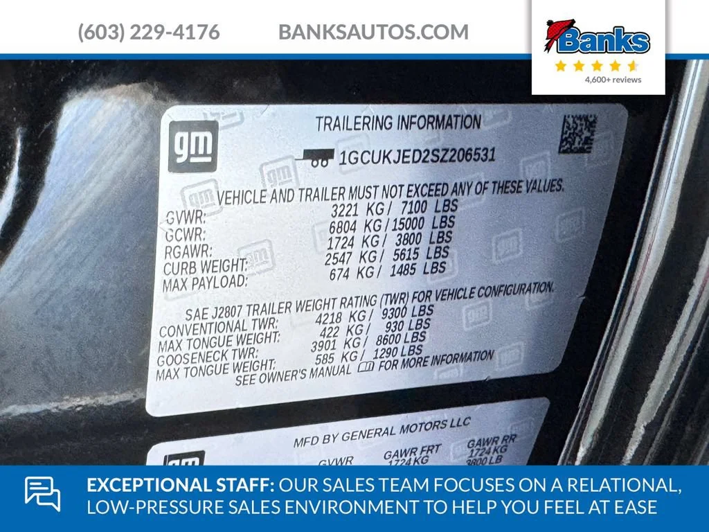 Certified Used 2025 Black Chevrolet High Country image 10