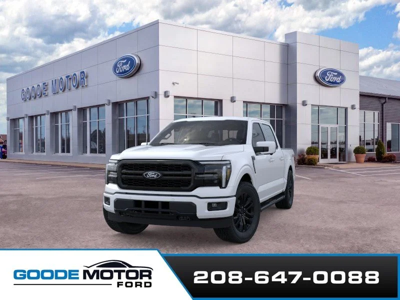 New 2026 Star White Metallic Tri-Coat Ford Lariat® image 2