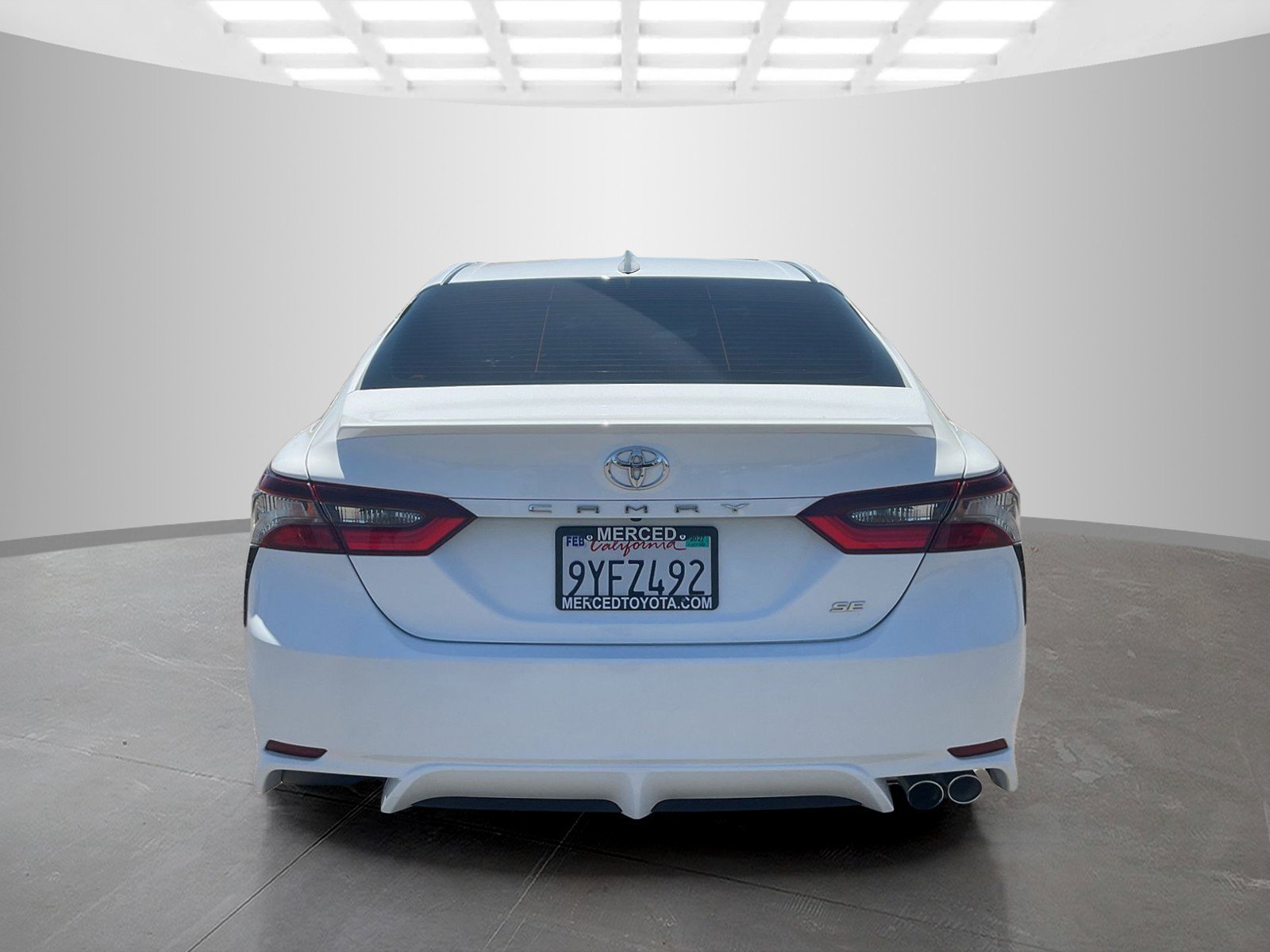 Certified Used 2022 White Toyota SE image 4