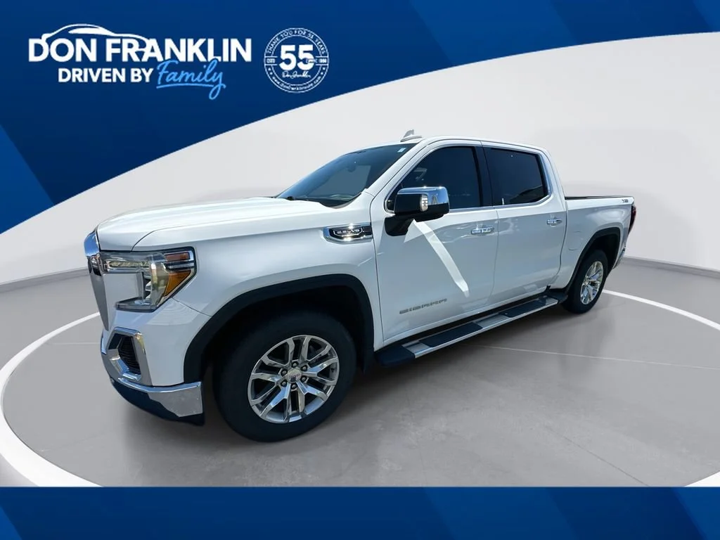 Used 2019 SUMMIT WHITE GMC SLT image 1