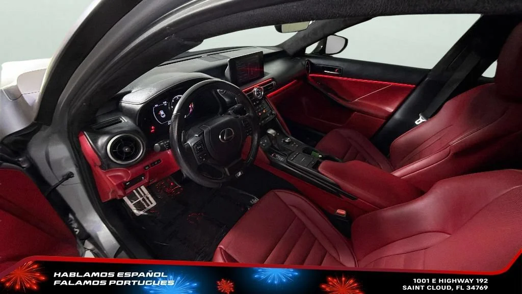 Used 2021 Silver Lexus F SPORT image 17