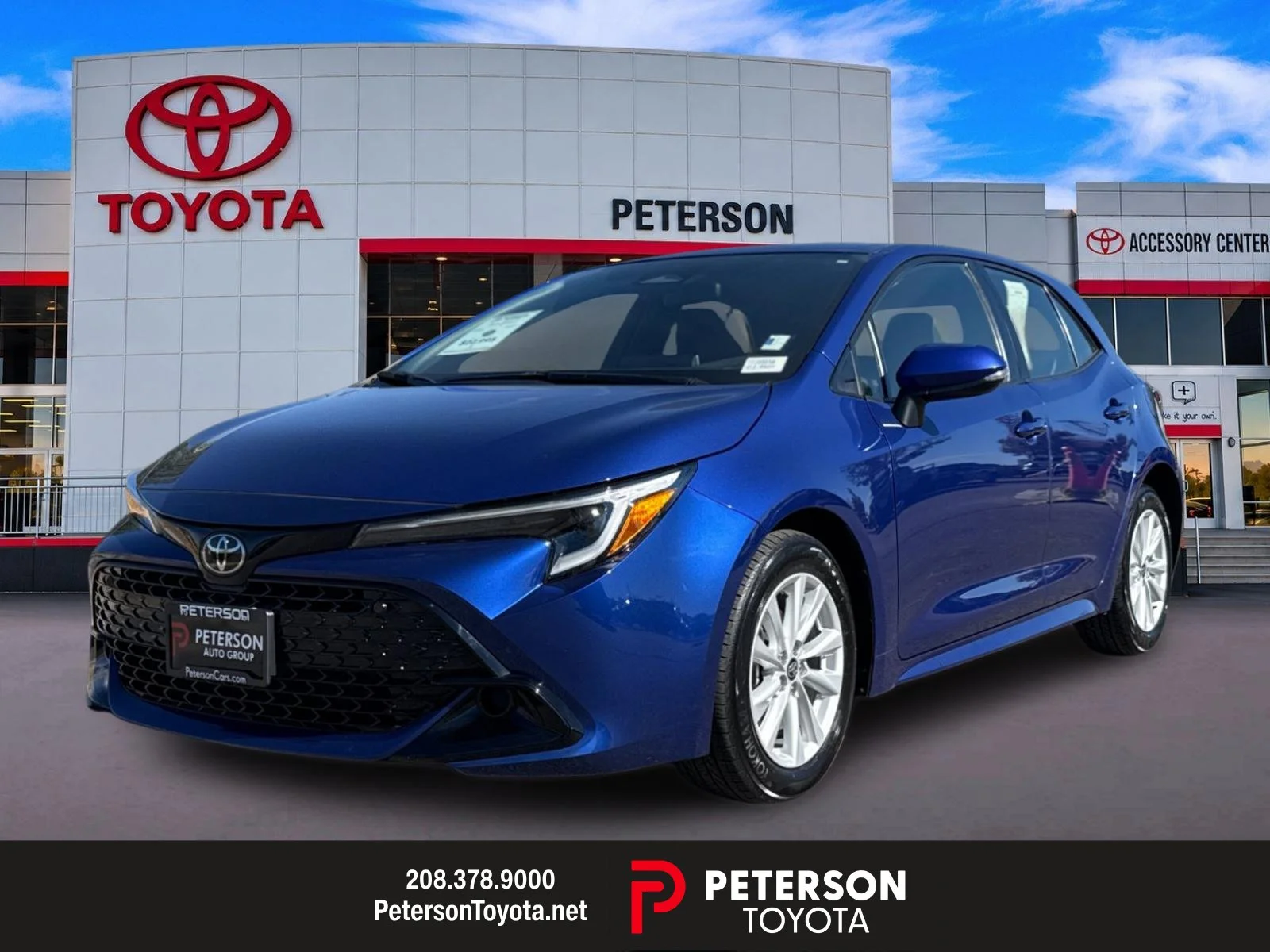 Used 2023 Blue Toyota SE image 7