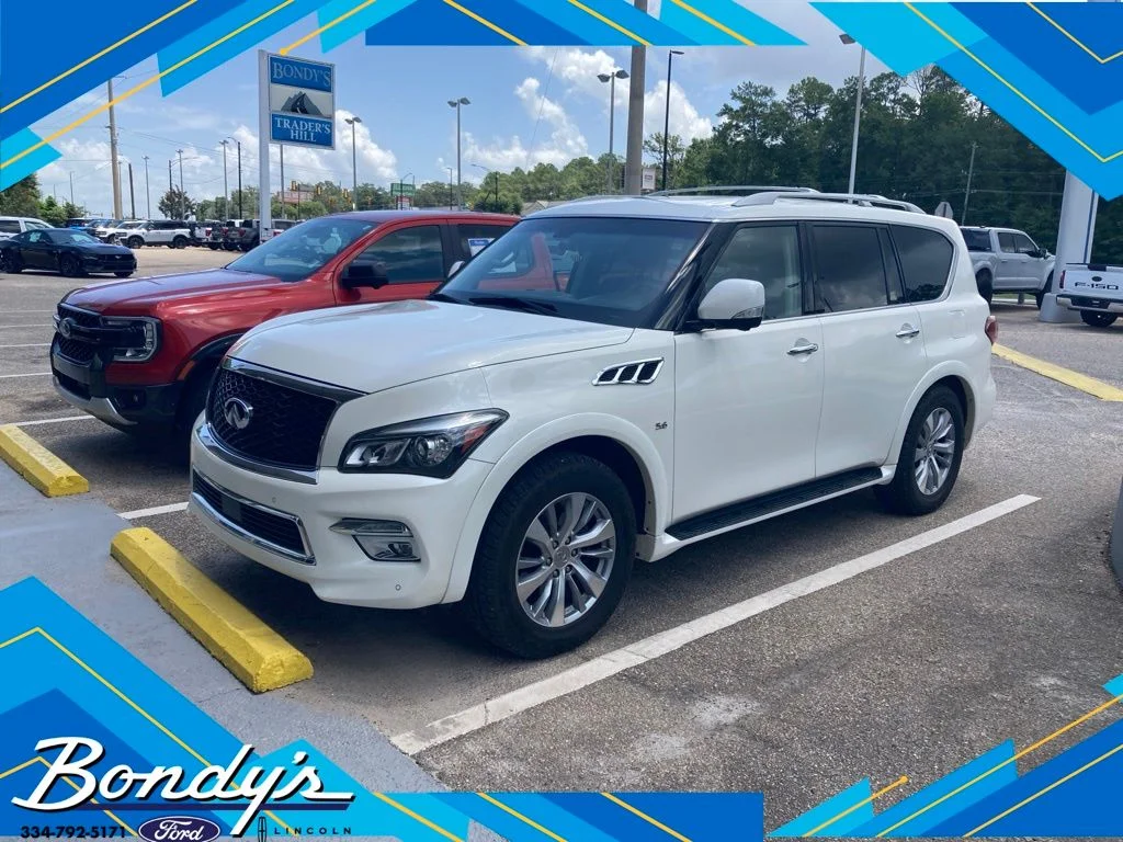 Used 2015 White INFINITI Base image 1