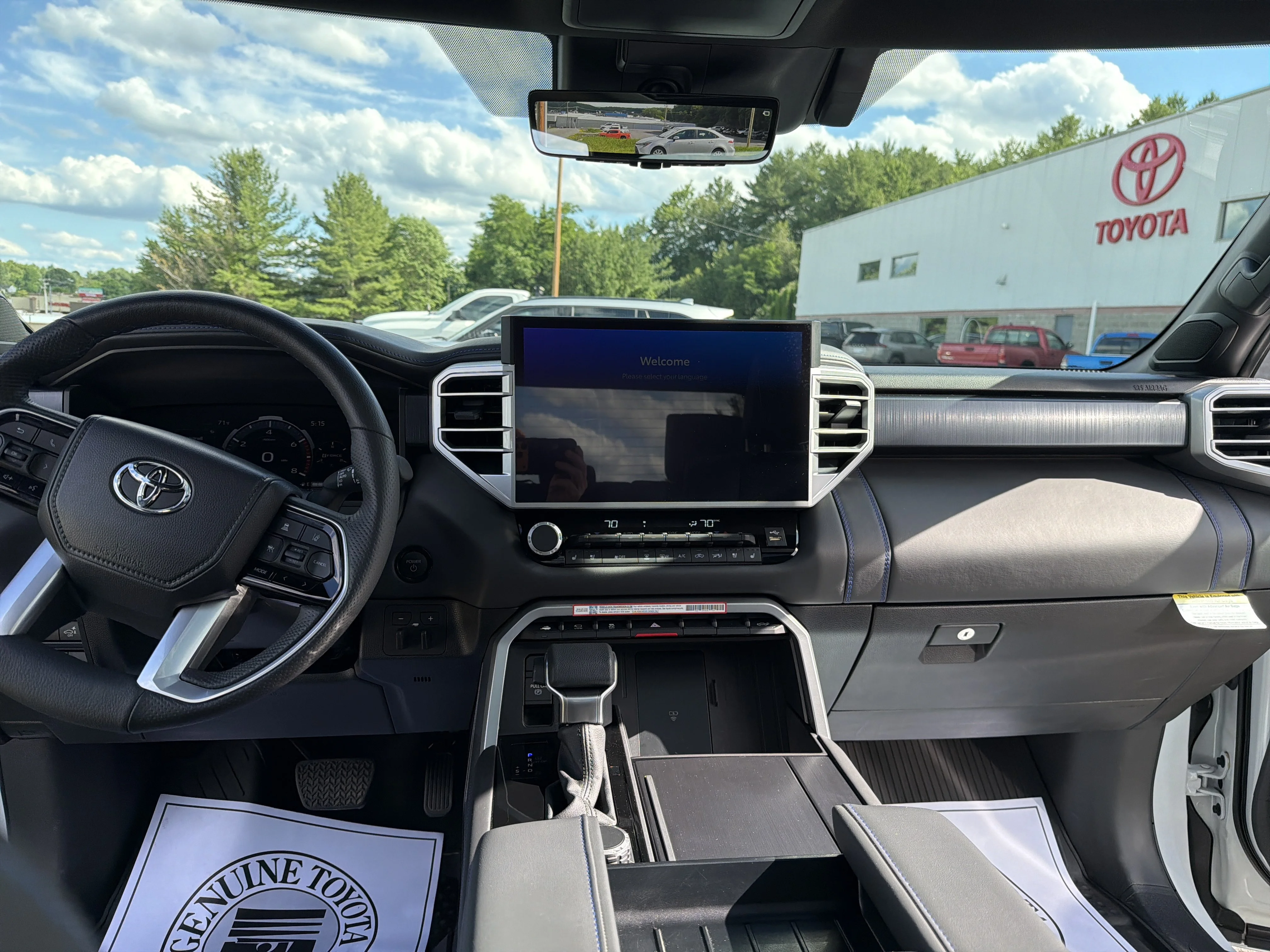 Certified Used 2025 Wind Chill Pearl Toyota Platinum Hybrid image 14