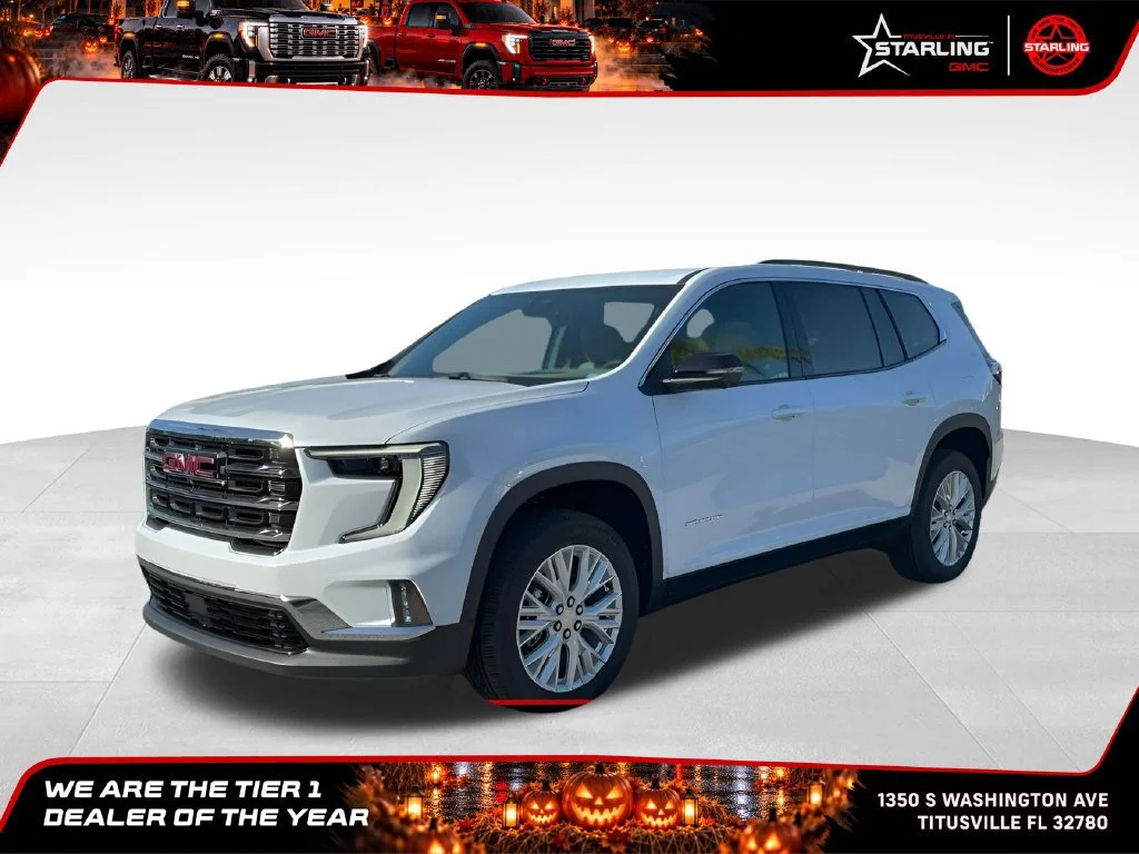 New 2026 Glacier White Tricoat GMC Elevation image 1