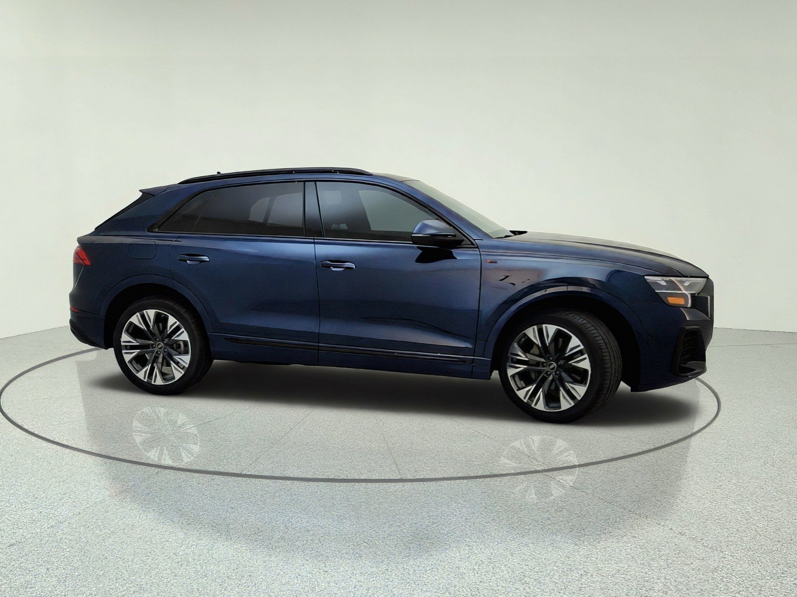 Used 2025 Waitomo Blue Metallic Audi Premium Plus image 4