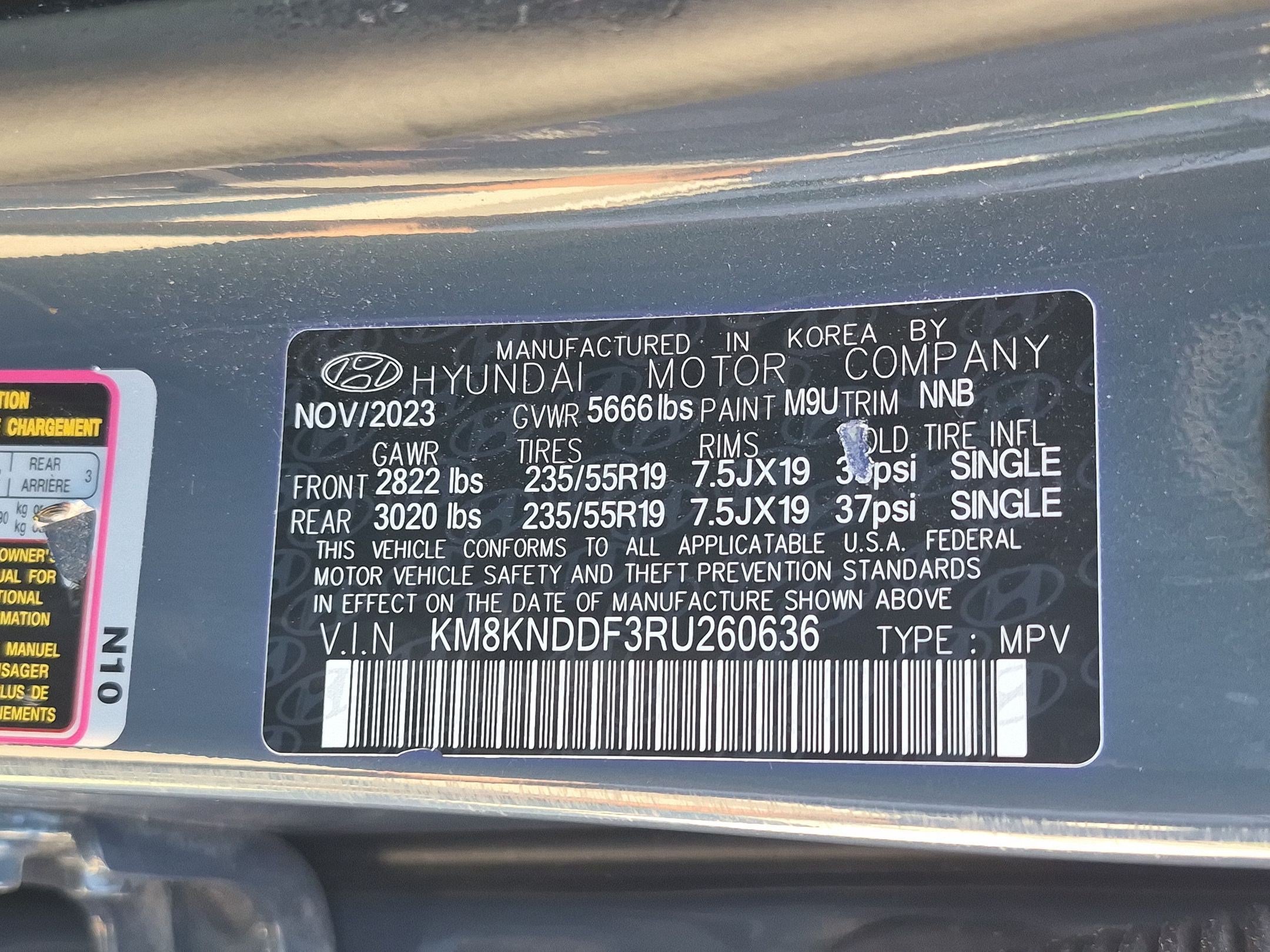 Certified Used 2024 Digital Teal Hyundai SEL image 33
