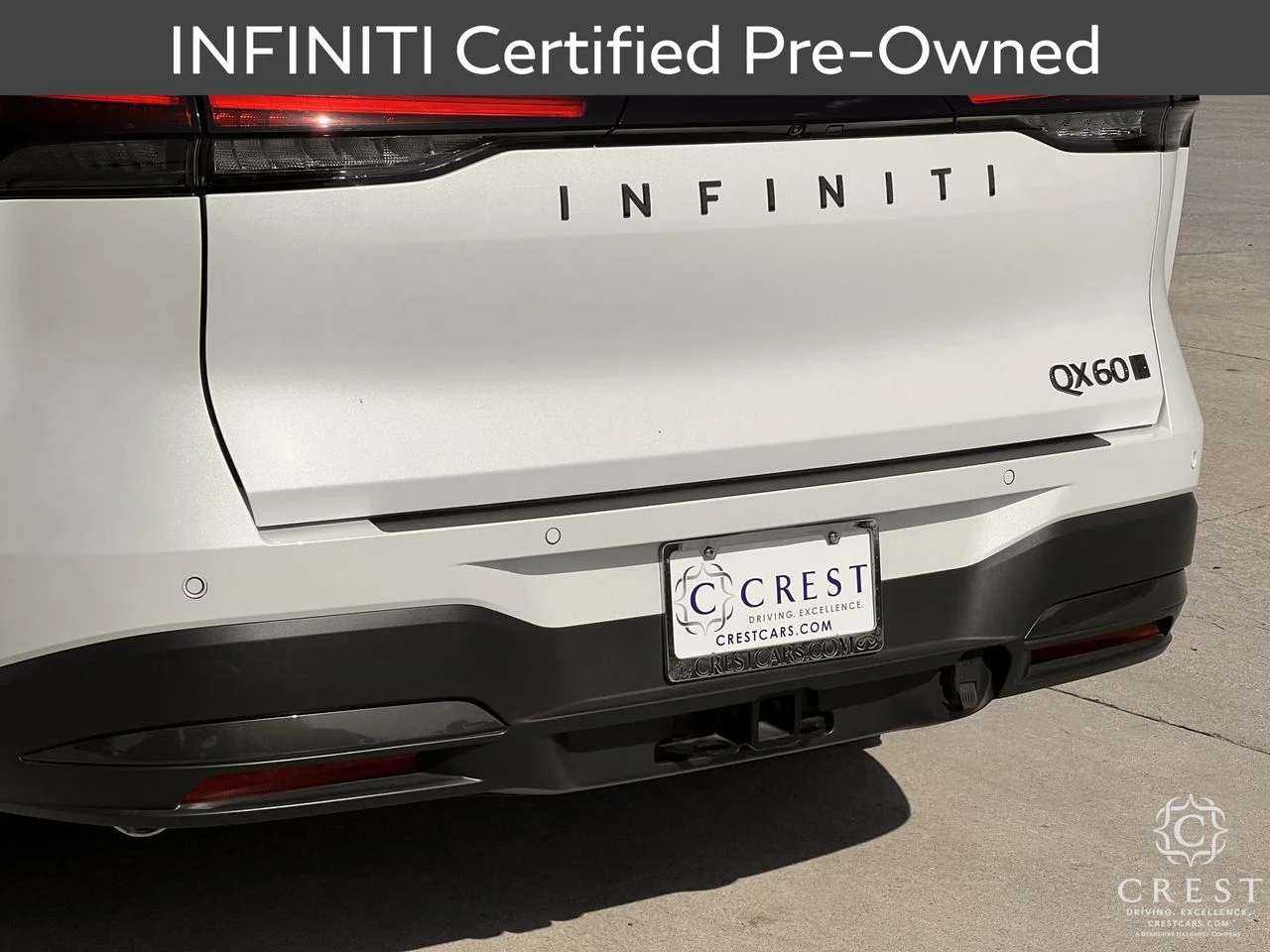 Certified Used 2027 Radiant White Black Obsidian INFINITI AUTOGRAPH image 7