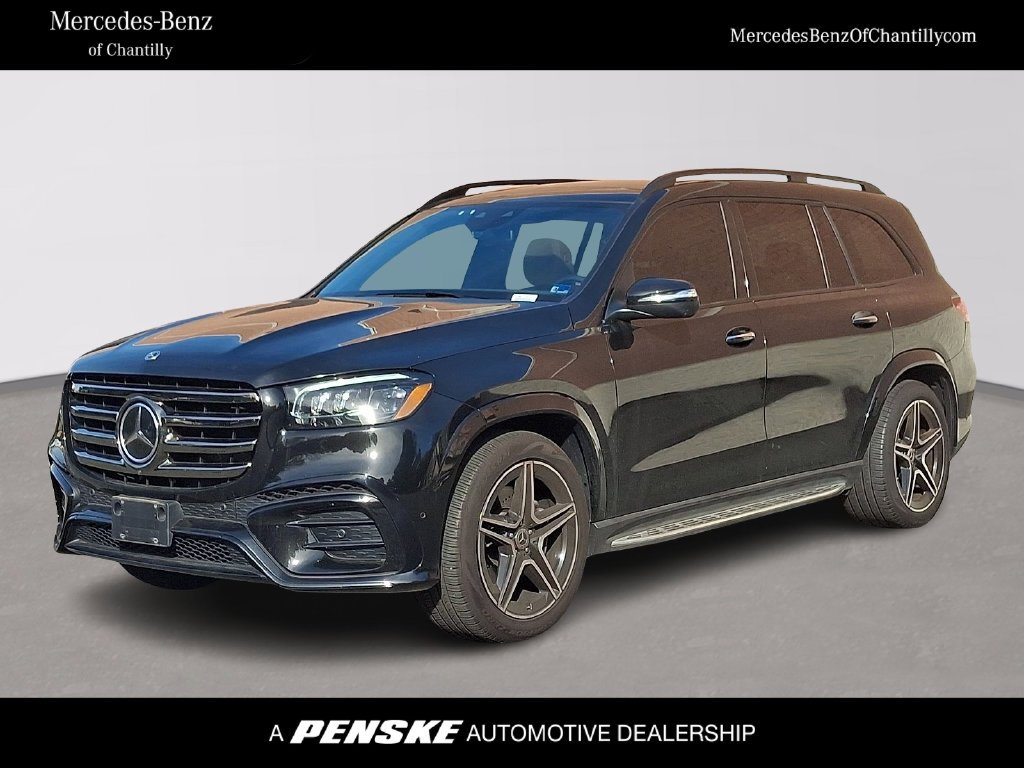 Certified Used 2024 Black Mercedes-Benz GLS 450 image 1