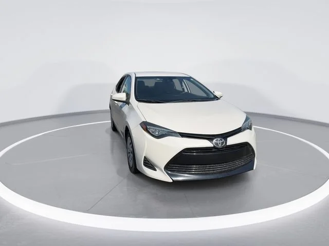 Used 2019 White Toyota LE image 3