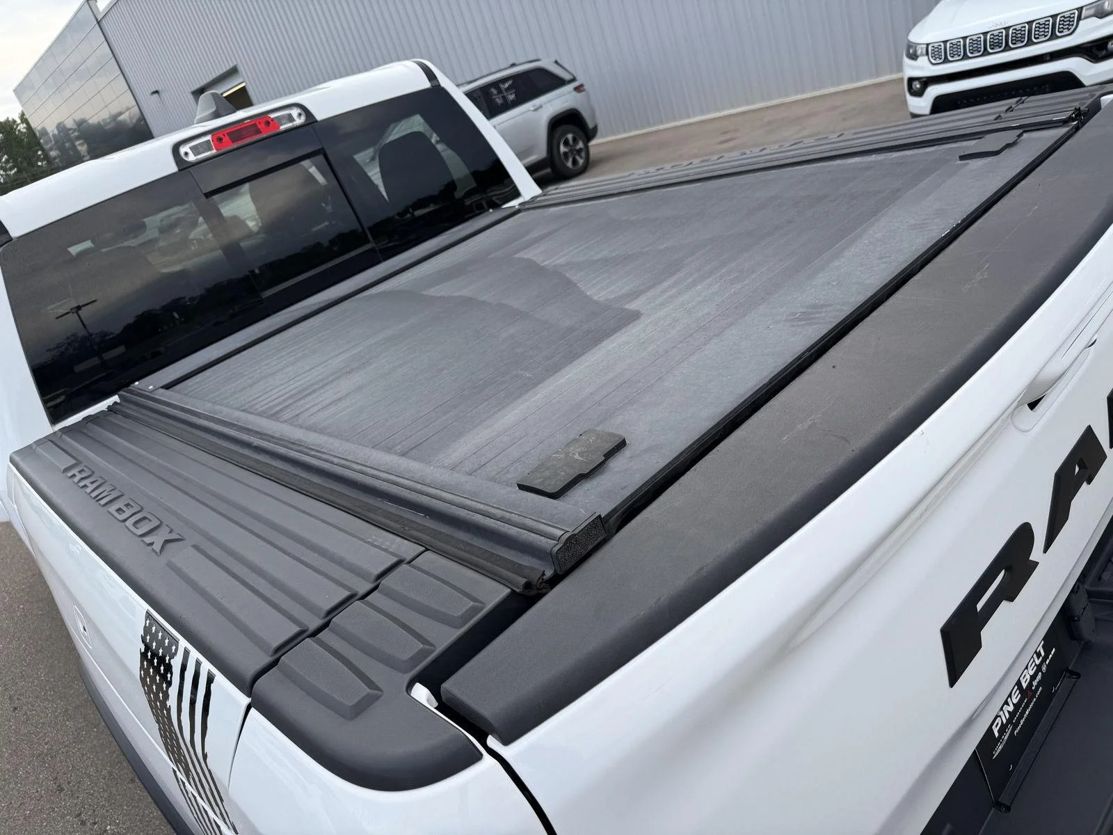 Used 2021 Bright White Clearcoat Ram Rebel image 20