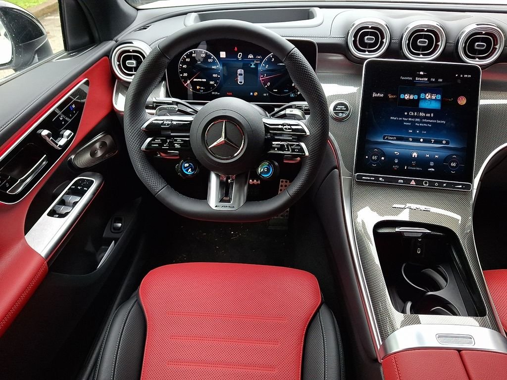New 2026 MANUFAKTUR Moonlight White Metallic Mercedes-Benz AMG® GLC 43 4MATIC® Coupe image 11