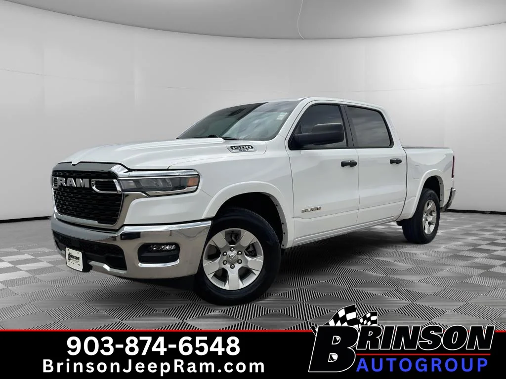 Used 2025 Bright White Clearcoat Ram Big Horn image 1