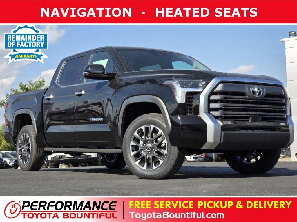 Used 2024 Midnight Black Metallic Toyota Limited image 1