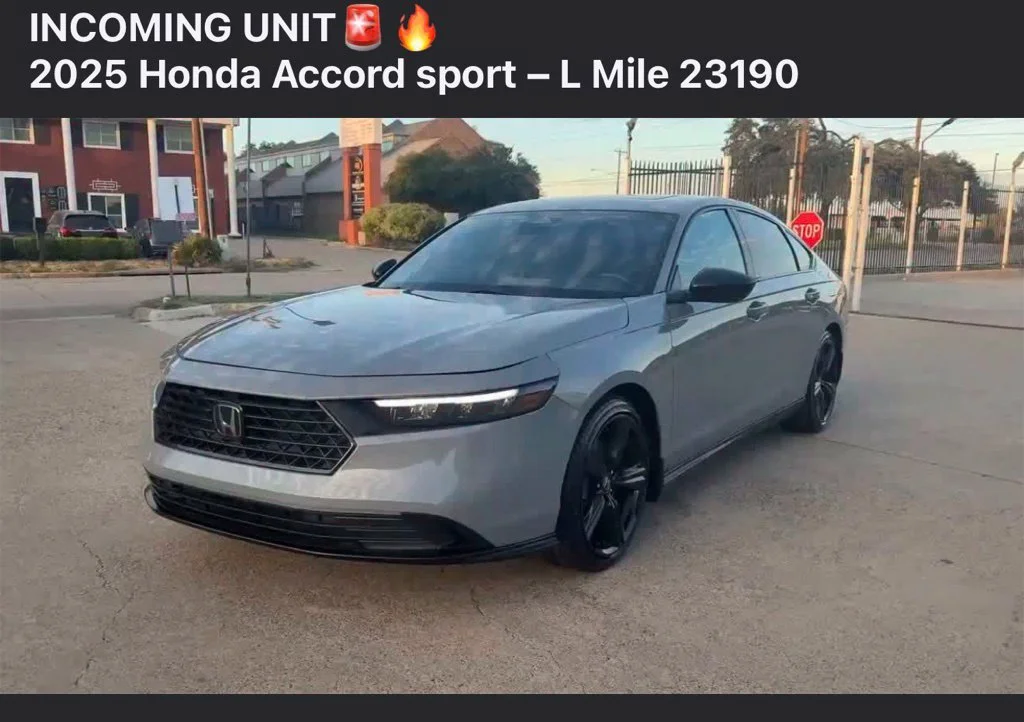 2025 Honda Accord Hybrid Sport-L