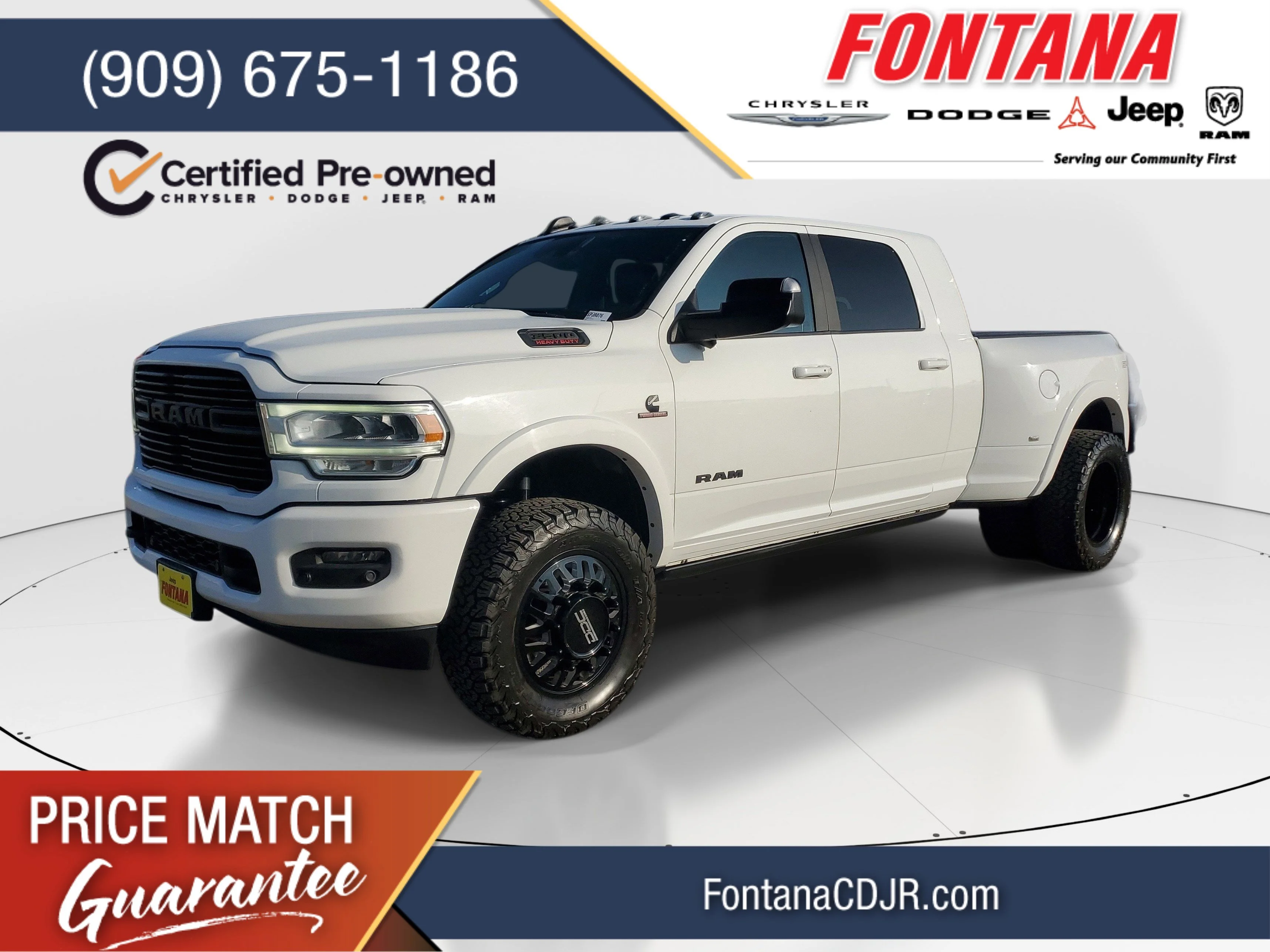 Certified Used 2020 White Ram Laramie image 1