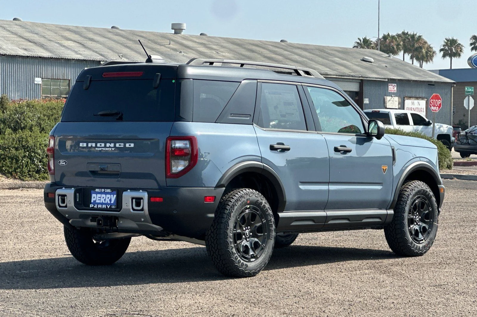 New 2026 Azure Gray Metallic Tri-Coat Ford Badlands® image 3
