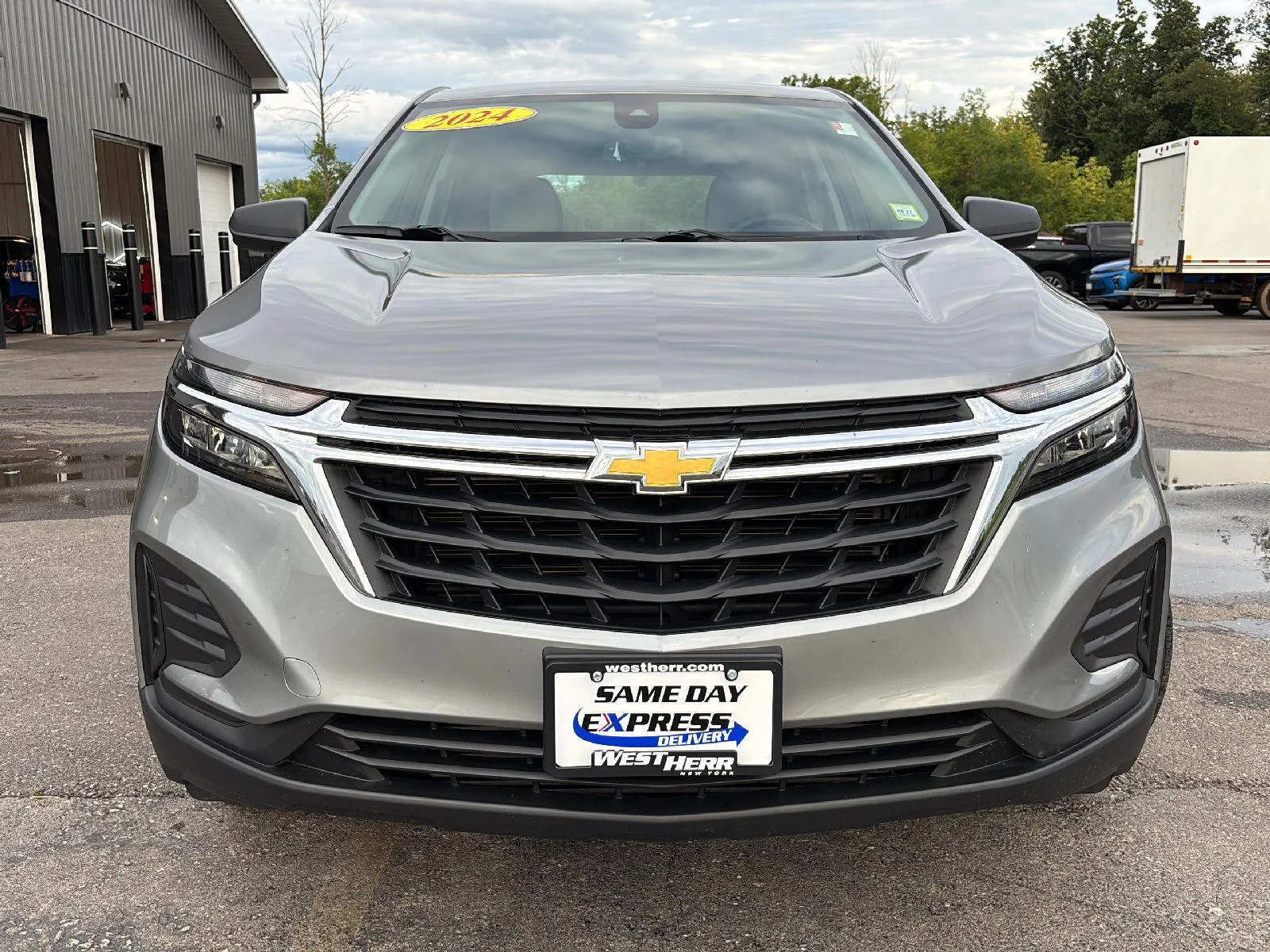 Used 2024 Sterling Gray Metallic Chevrolet LS image 2
