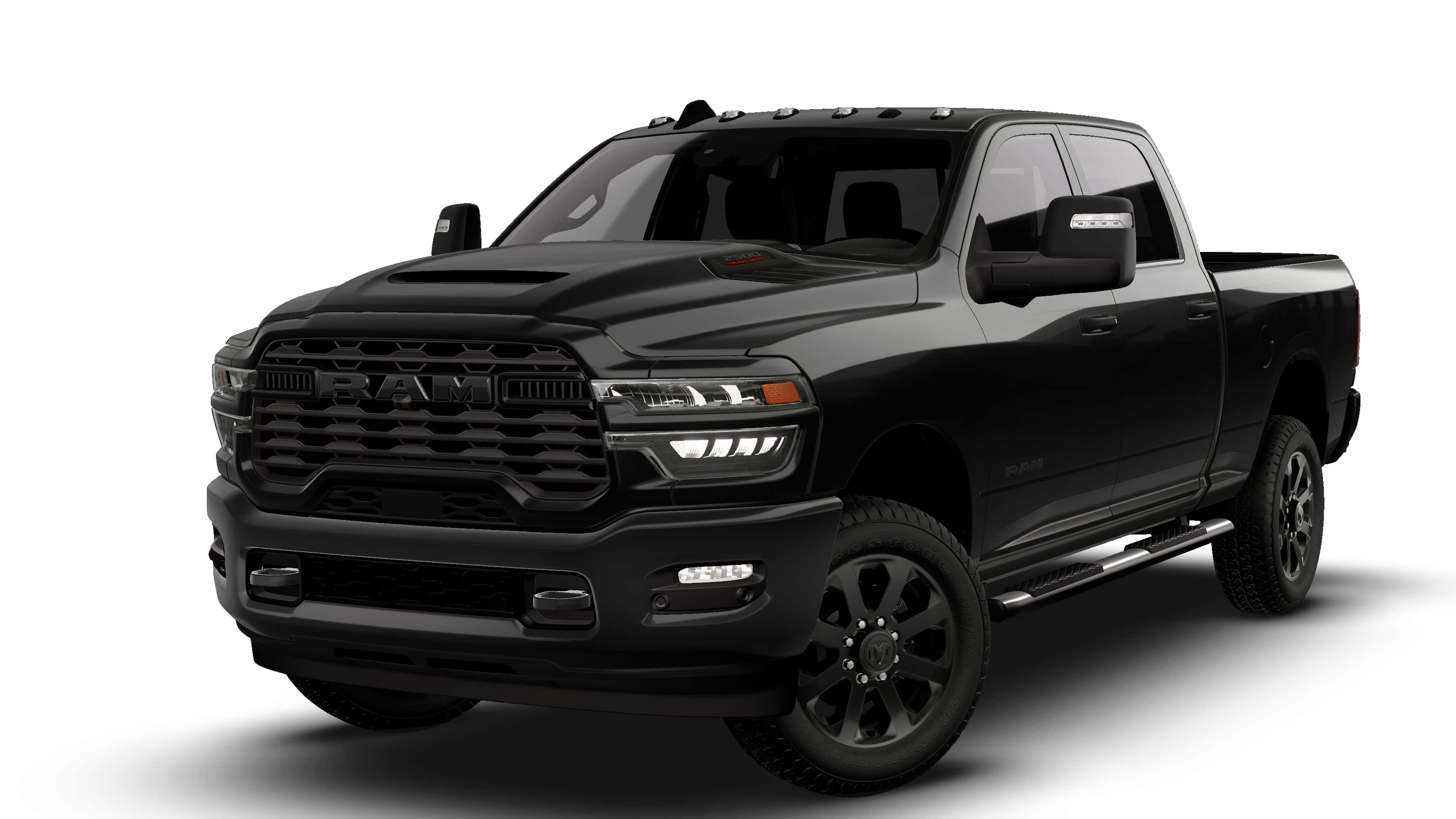 New 2027 Diamond Black Crystal Pearl-Coat Exterior Paint RAM Black Express image 13