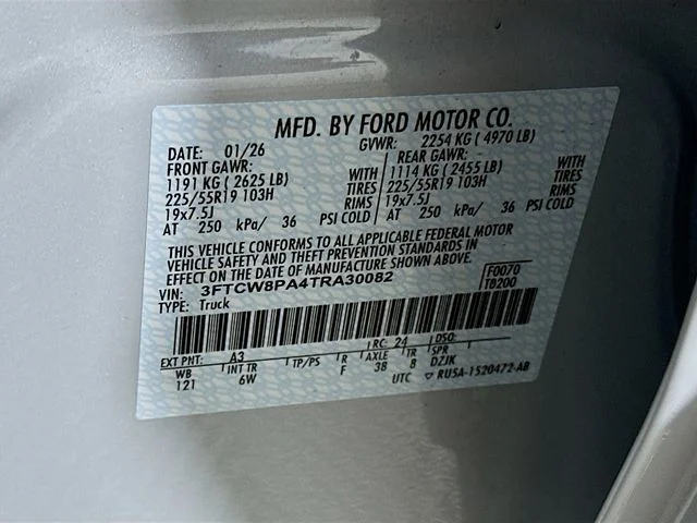 Certified Pre-Owned 2026 Ford Maverick Lobo High