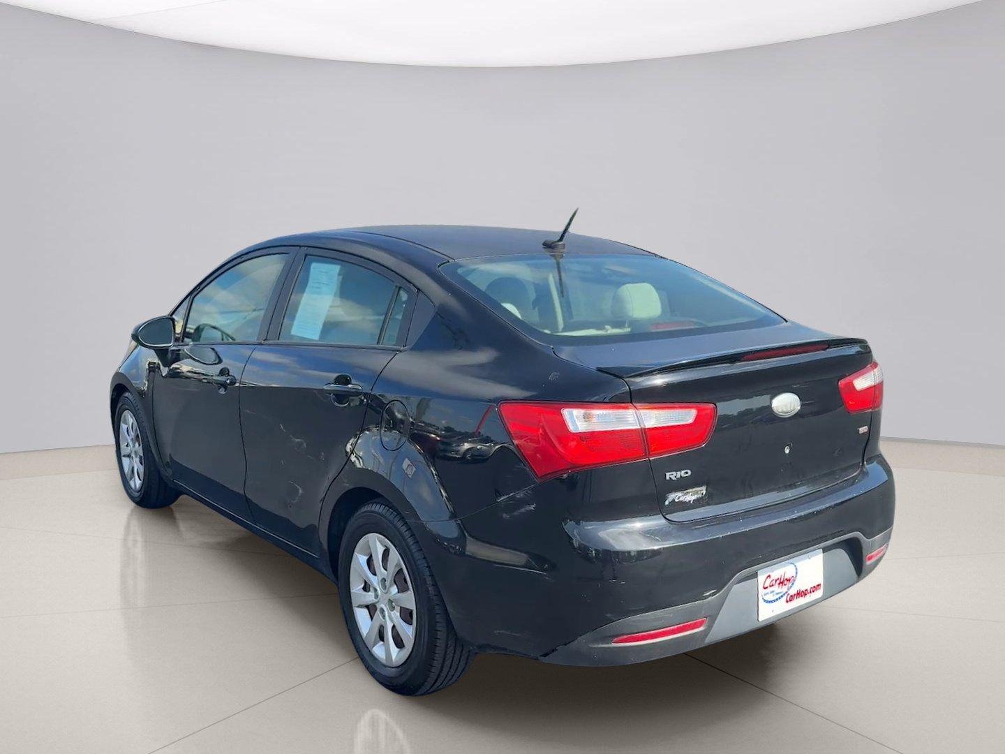 Used 2013 Black Kia LX image 3