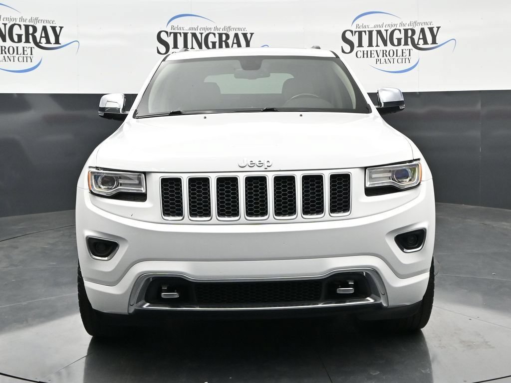 Used 2015 Jeep Grand Cherokee Overland with VIN 1C4RJECG2FC131707 for sale in Bartow, FL
