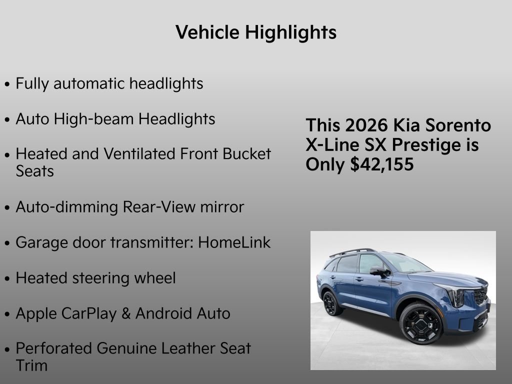 2026 Kia Sorento X-Line SX Prestige - Photo 33