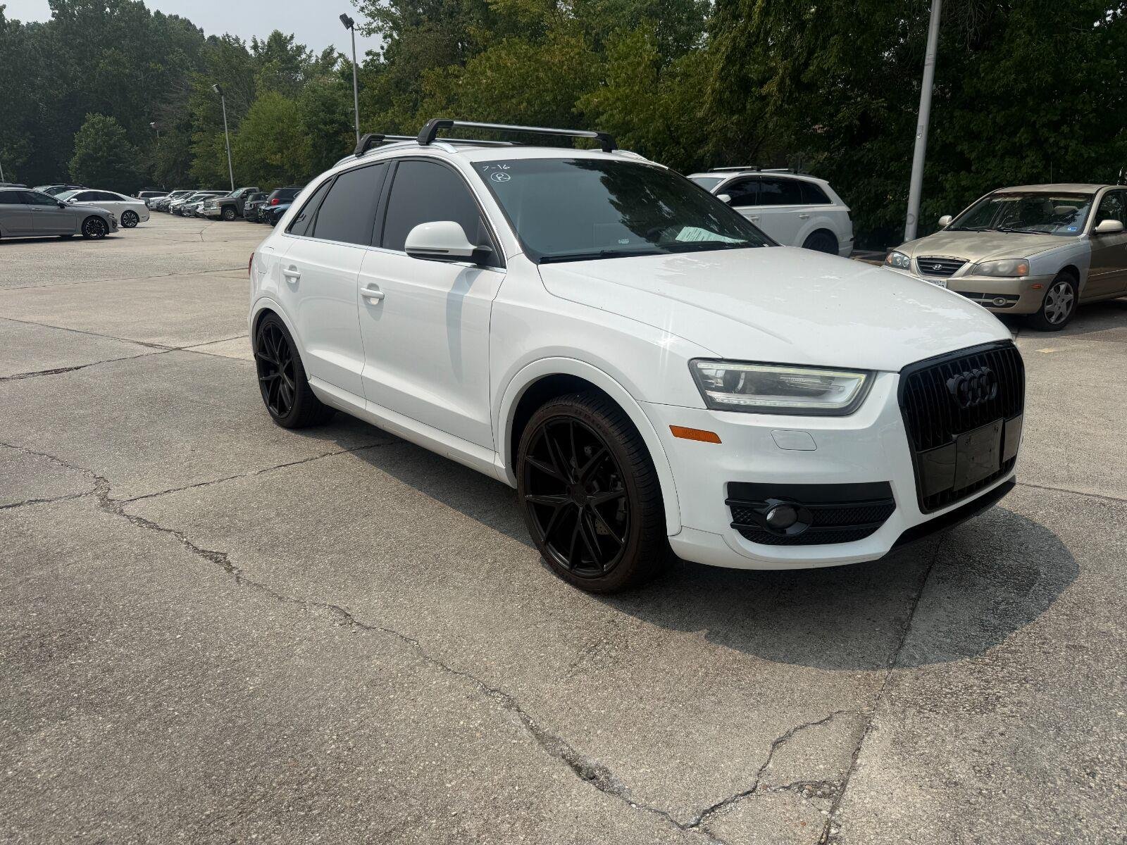 Used 2015 Glacier White Metallic Audi 2.0T Premium Plus image 12