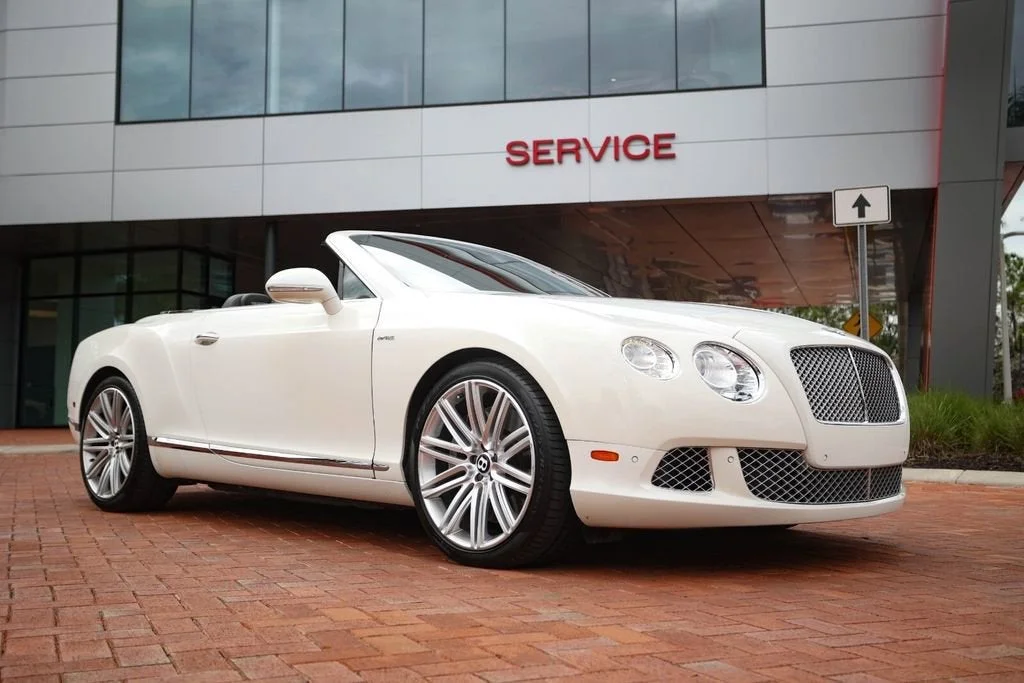 Used 2014 Glacier White Bentley Speed image 22