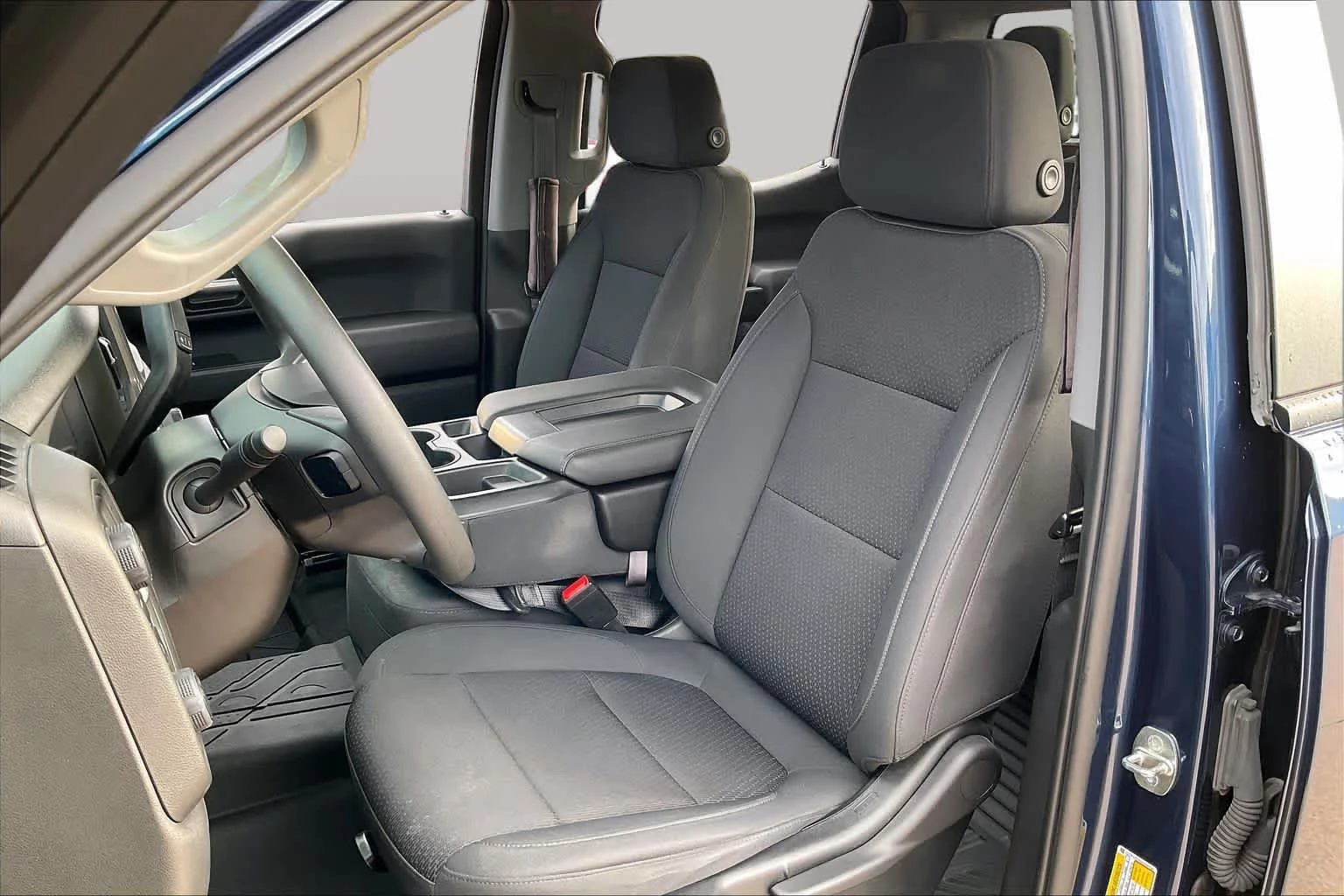 Used 2021 Northsky Blue Metallic Chevrolet Custom Trail Boss image 7