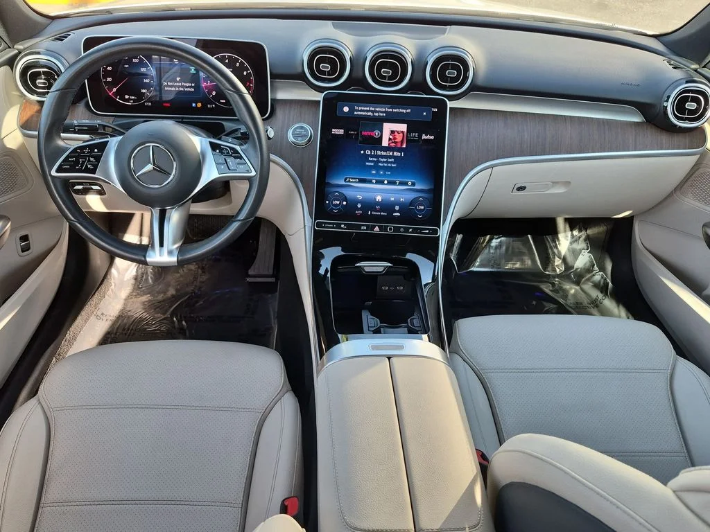 Used 2025 White Mercedes-Benz C 300 image 14