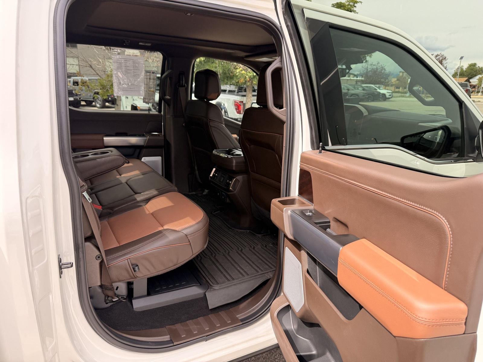 Used 2025 Star White Metallic Tri-Coat/Marsh Gray Ford King Ranch image 12