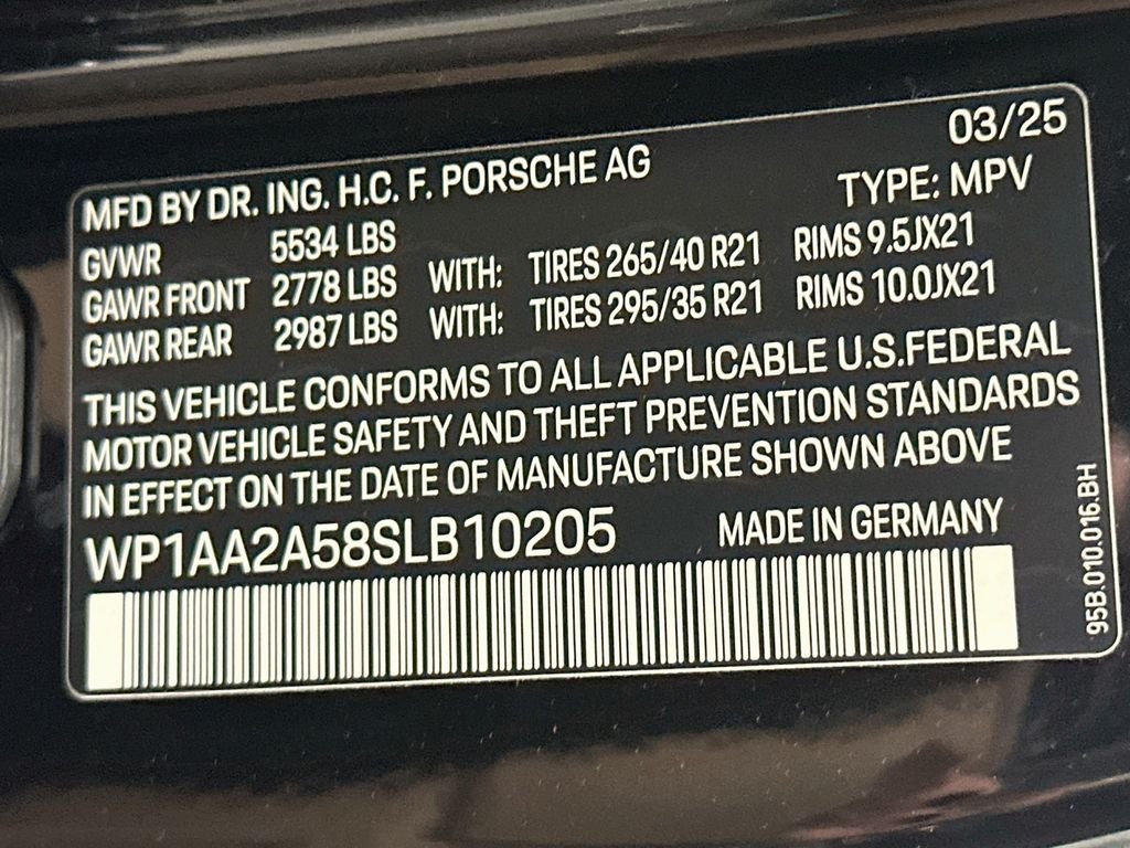 Used 2025 Black Porsche  image 35