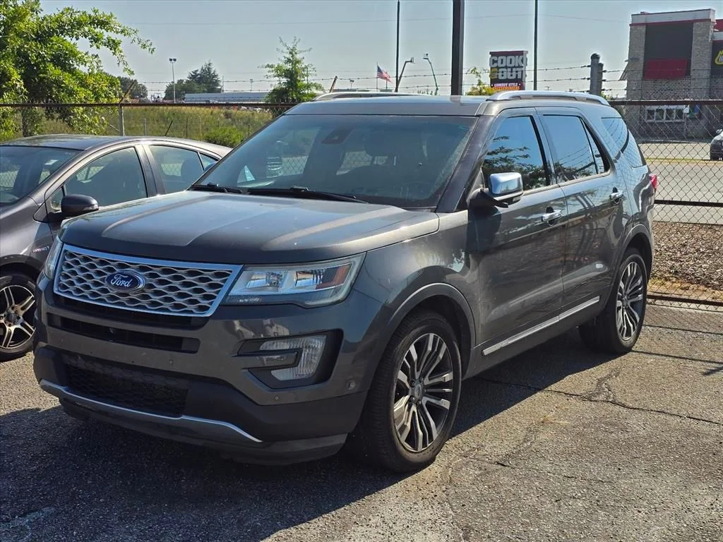 Used 2016 Ford Explorer Platinum with VIN 1FM5K8HT8GGC01459 for sale in Forest City, NC