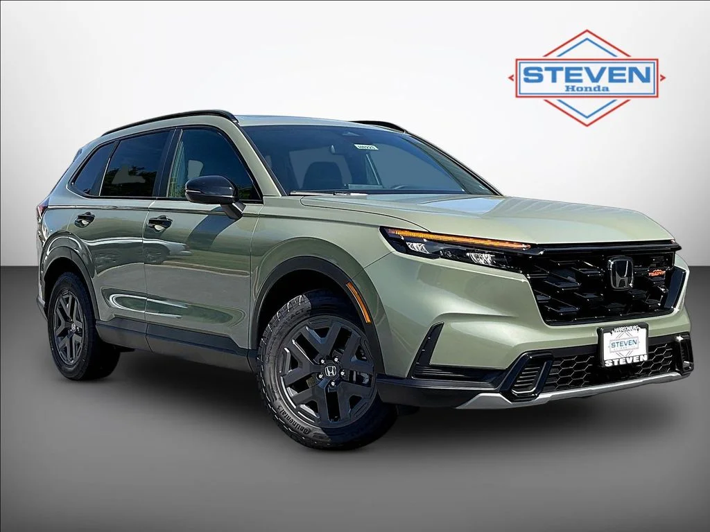 New 2026 Ash Green Metallic Honda AWD TrailSport Hybrid image 1