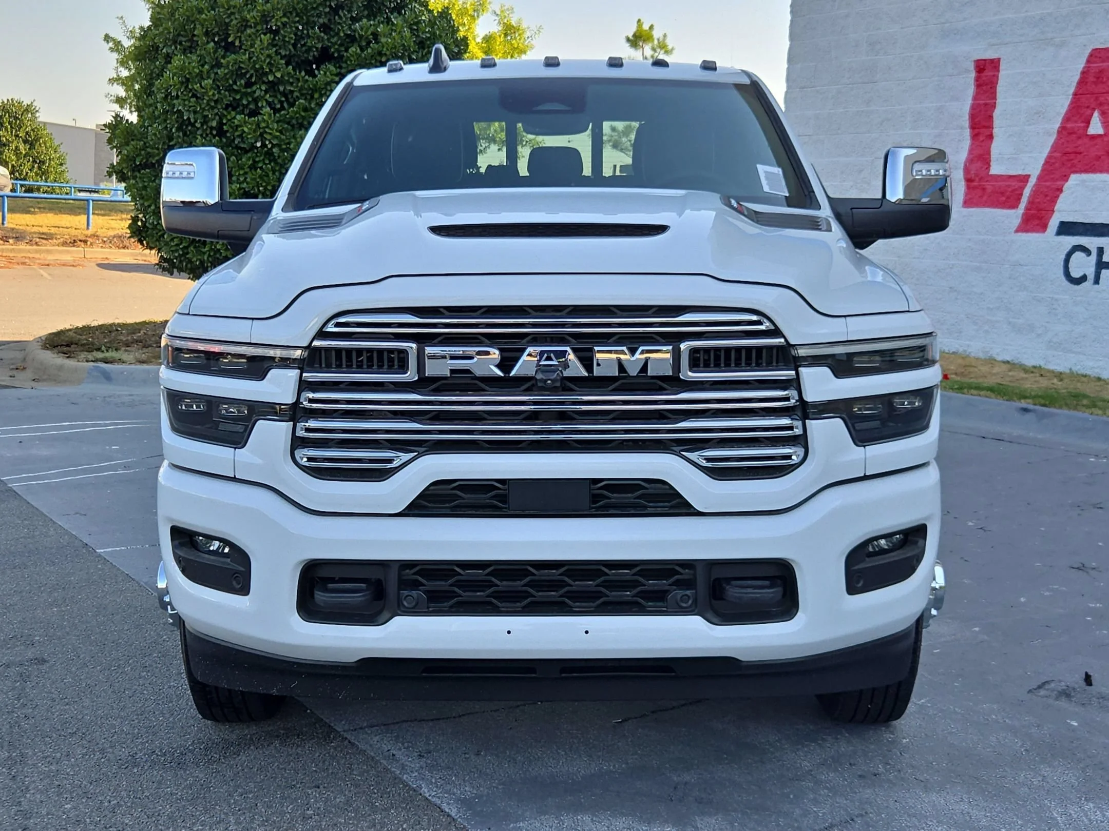 New 2026 Bright White Clearcoat Ram Laramie image 2