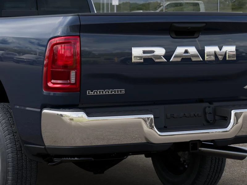 New 2025 Forged Blue Metallic Exterior Paint RAM Laramie image 39