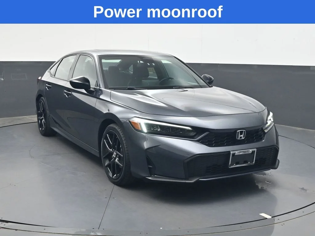 Used 2025 Meteorite Gray Metallic Honda Sport image 2