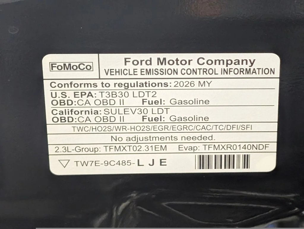 New 2026 Shadow Black Ford Big Bend® image 22